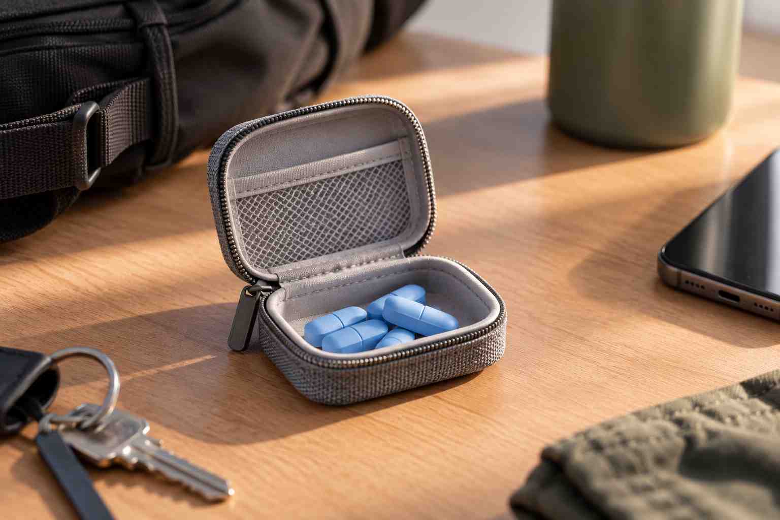 Kleine Reserve der PrEP-Medikation für unterwegs