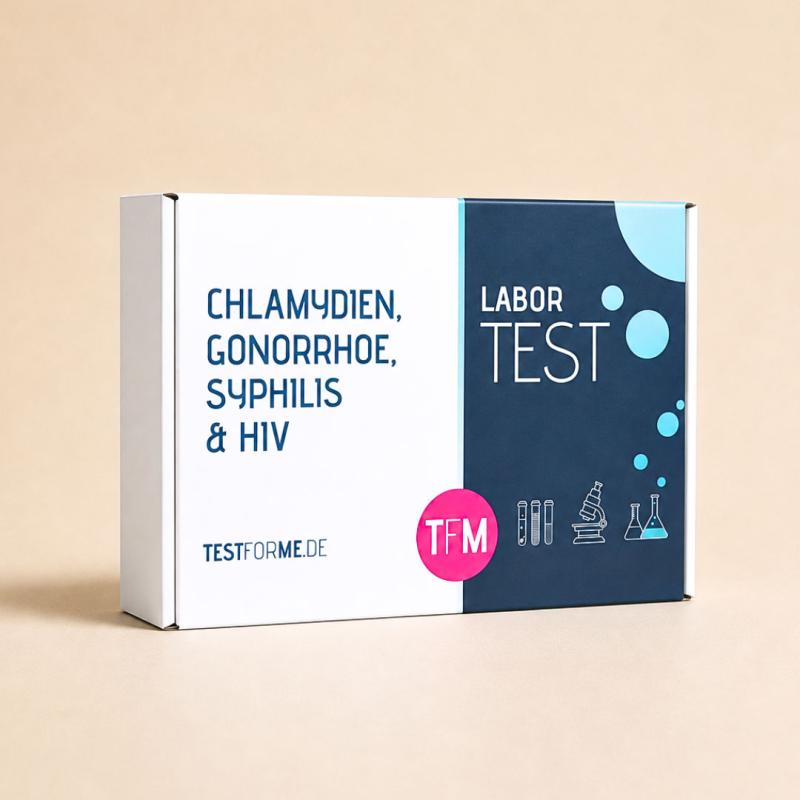 Kombi-STI-Tests für Männer für Chlamydien, Gonorrhoe, Syphilis und HIV